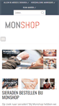 Mobile Screenshot of monshop.nl